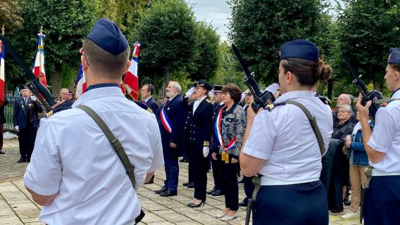 Cérémonie d'hommage national aux Harkis, à Bourges, le 25/09/2024 @Auteur inconnu/CNIH