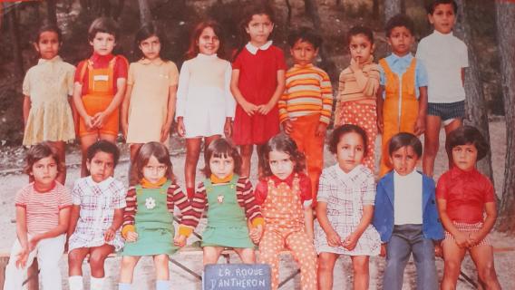 Camp de forestage de La Roque d'Anthéron, école de la Baume, 1973-74 @ Zohra Aridj